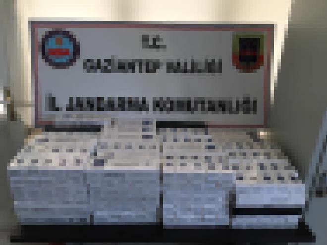 Jandarma dan kaçak sigara operasyonu
