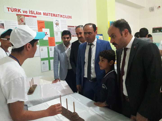 Nizip te bilim fuari açildi