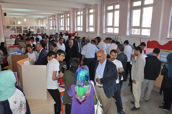 Türkan ömer okan anadolu lisesi nden bilim fuari