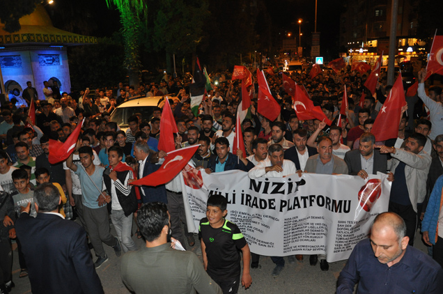 Abd ve israil e tepki yürüyüşü