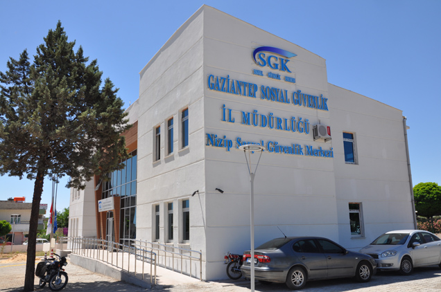 Nizip sgk yeni binasinda