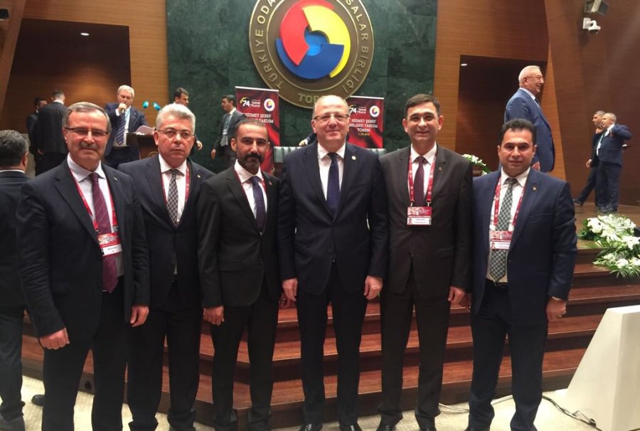 NTO Başkanı Özyurt TOBB Hizmet Şeref Belgesi Töreninde
