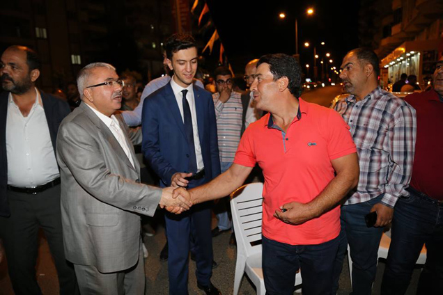 Akdoğan ve yüksel partililerle buluştu