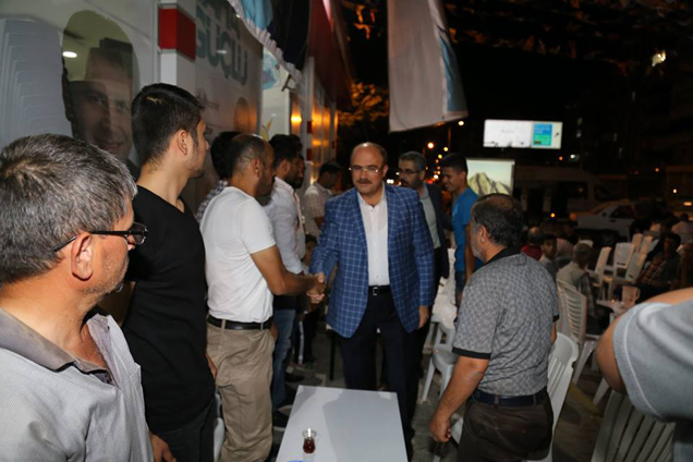 Ak parti ve akdoğan a yoğun ilgi