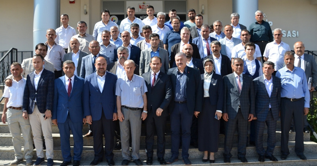 Milliyetçi hareket partisi heyeti borsayi ziyaret etti