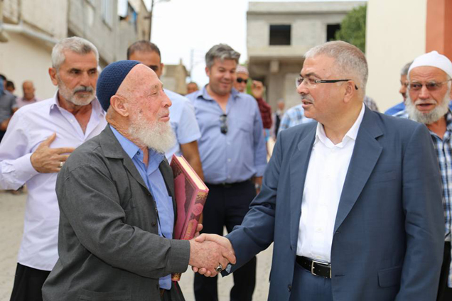 şahin ve akdoğan belde ziyaretinde