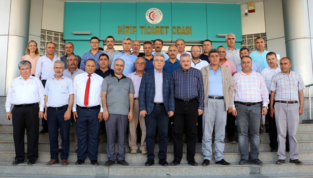 Mhp gaziantep milletvekili sermet atay dan nto ya teşekkür ziyareti