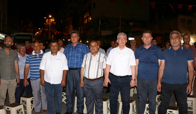 Nto demokrasi ve milli birlik günü etkinliklerine katildi