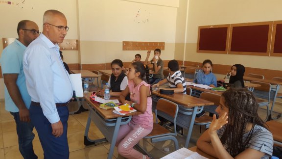 İlçe Milli Eğitim Müdür Vekili Vehbi ÖZTÜRK Enver Mebrure Okan Ortaokulu Destekleme Y