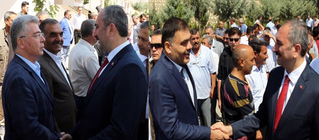 Adalet bakani abdulhamit gül nizip te