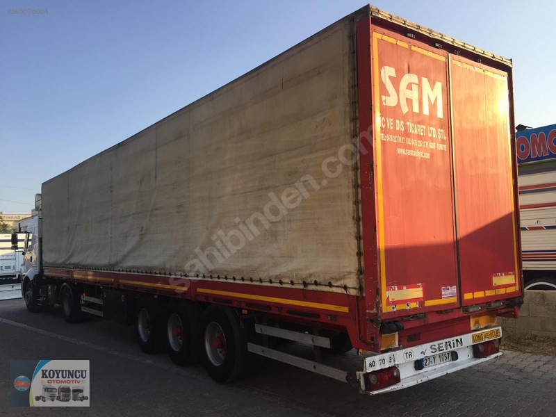 Koyuncu otomotiv'den 2007 model serin marka 13,60 tenteli dorse
