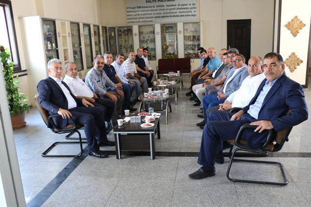 Nizip ticaret odasi nda bayramlaşma töreni