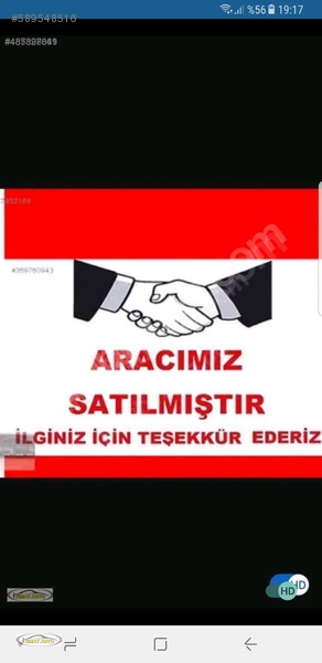 Aracimizin kaporasi alinmiştir