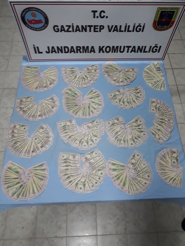 Nizip te 74 bin 650 sahte abd dolari ele geçirildi