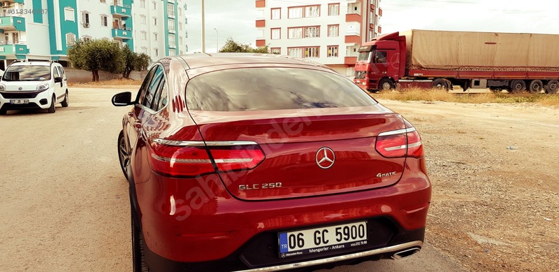 Kirmizi amg paket glc coupe kazasiz-boyasiz