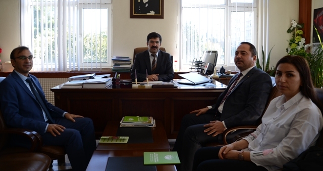Antep fistiği araştirma entitüsü müdürü dr nevzat aslani ziyaret ettik