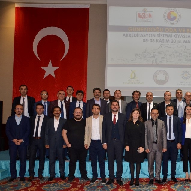 Güneydoğu anadolu bölgesi oda borsa kiyaslama çaliştayi düzenlendi