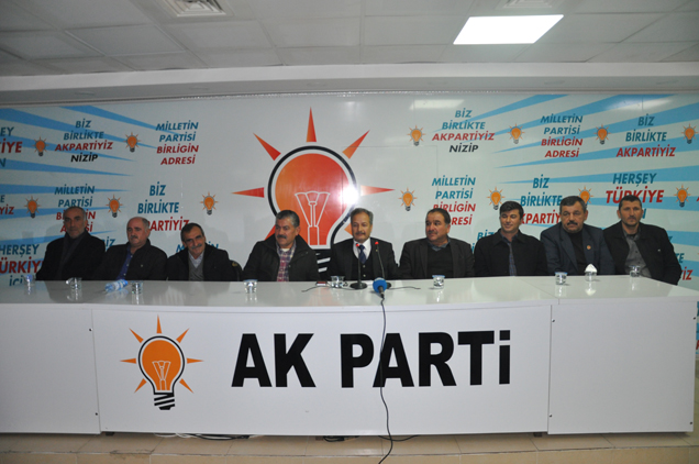 Demirbaş basin toplantisi düzenledi