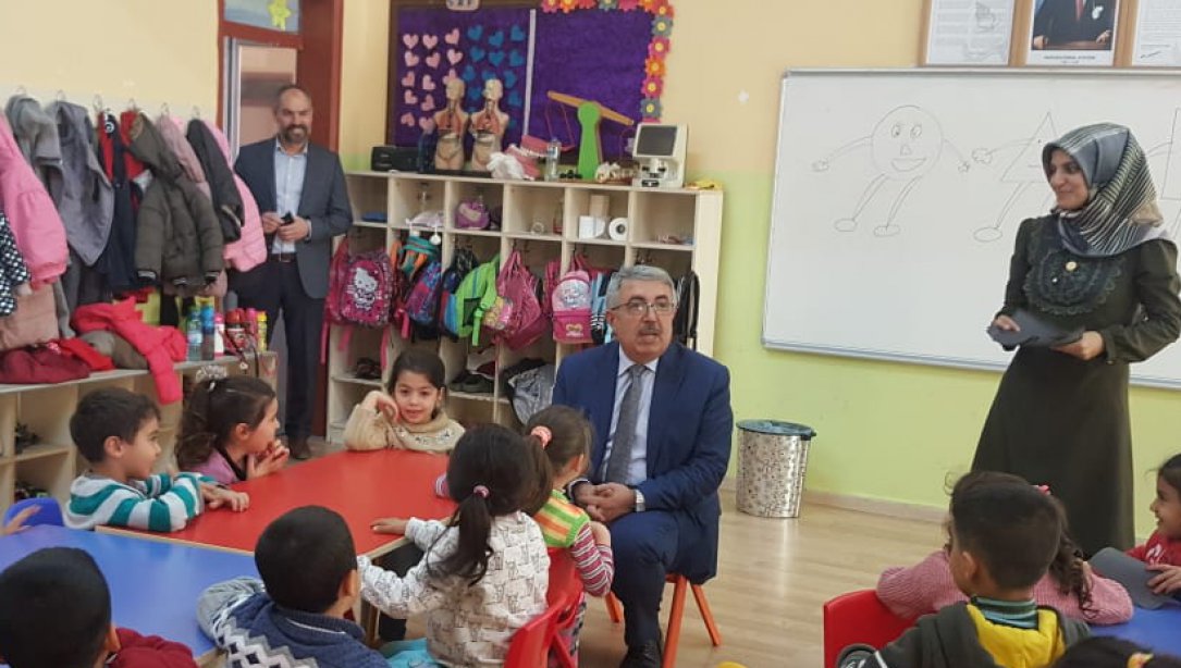 Ilçe milli eğitim müdürümüz cengiz gündeş´ten okul ziyaretleri
