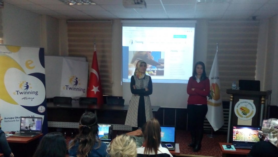 E-twinning eğitimleri başladi