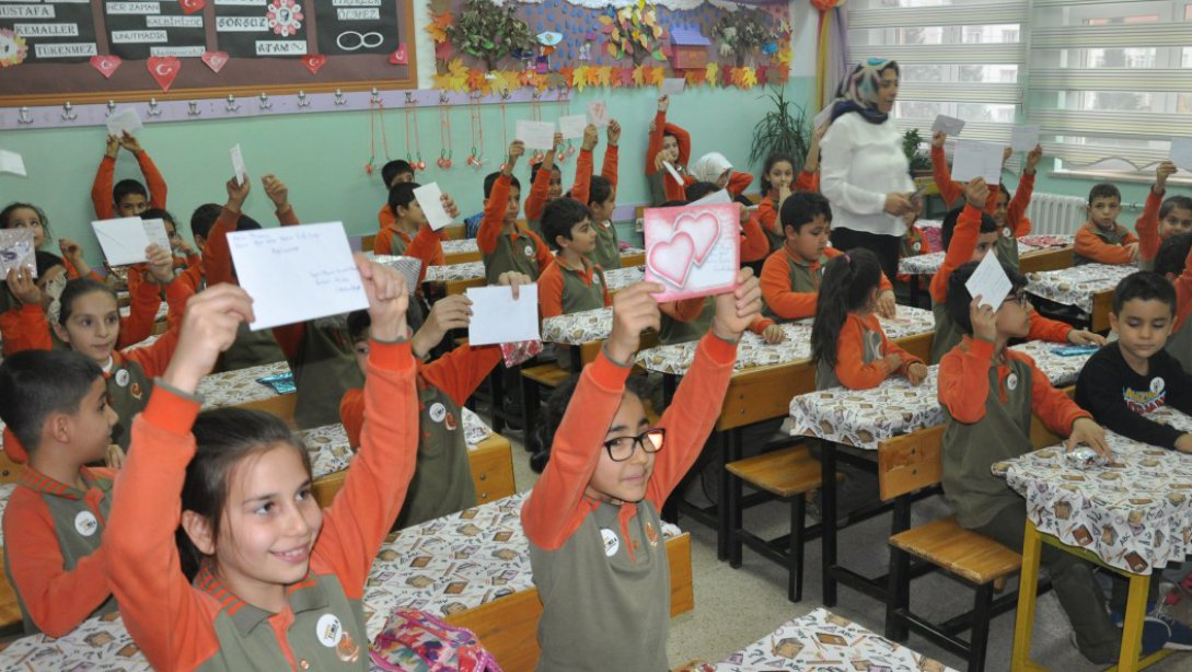 Hatice seyit çeker ilkokulu 3-b sinifindan kardeş okul projesi