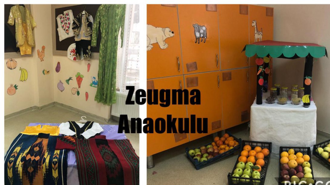 Zeugma anaokulu´nda yerli mali haftasi etkinlikleri