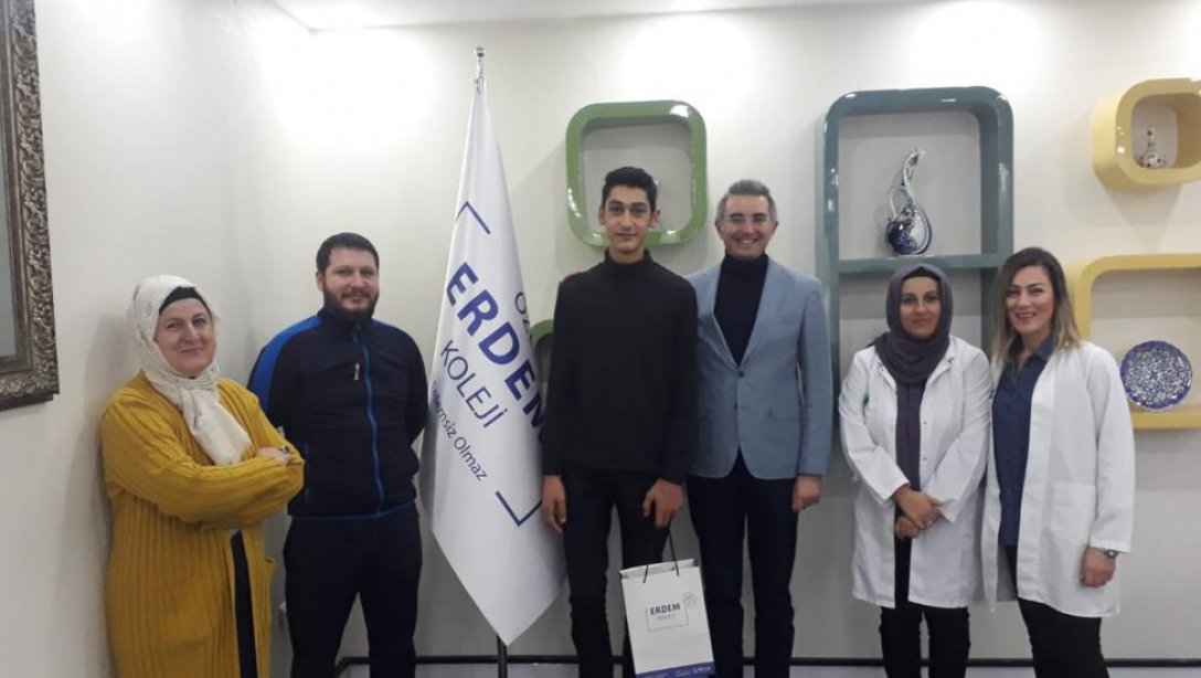 Nizip mtal öğrencisi m.emir yavuzhan, 15 temmuz konulu kompozisyon yarişmasinda il bi