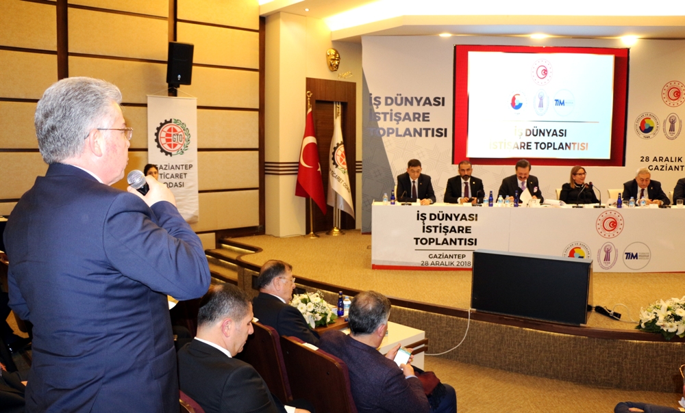 İş Dünyası İstişare Toplantısında Nizipin Sorunları Dile Getirildi