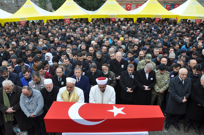 şehit köse son yolculuğuna uğurlandi