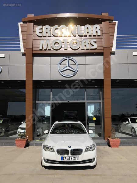 Ercanlar motors'dan 2011 5.20d bmw bayi exculusive hatasiz