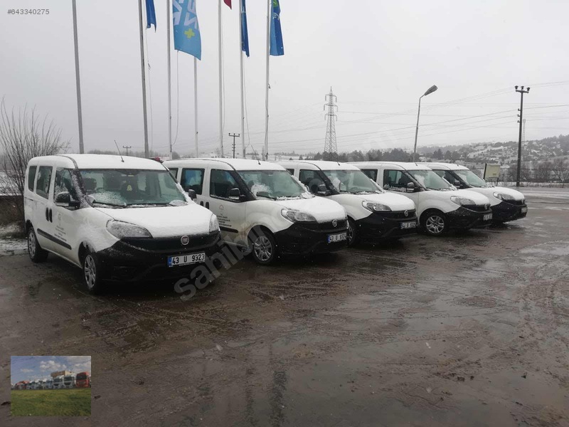 Kütahyada güneş otomotivden 2016 model fiat doblo 5 adet 1.3easy