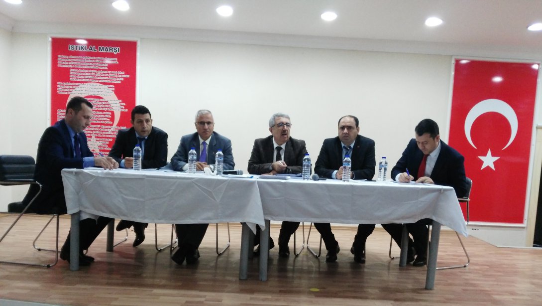 2018 2019 Eğitim Öğretim Yılı 2. Dönem Okul Müdürleri toplantısı İlçe Milli Eğitim Mü