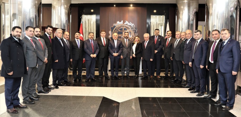 Irak büyükelçisi al khateeb gaziantep iş dünyasi temsilcileri ile gto da bir araya ge
