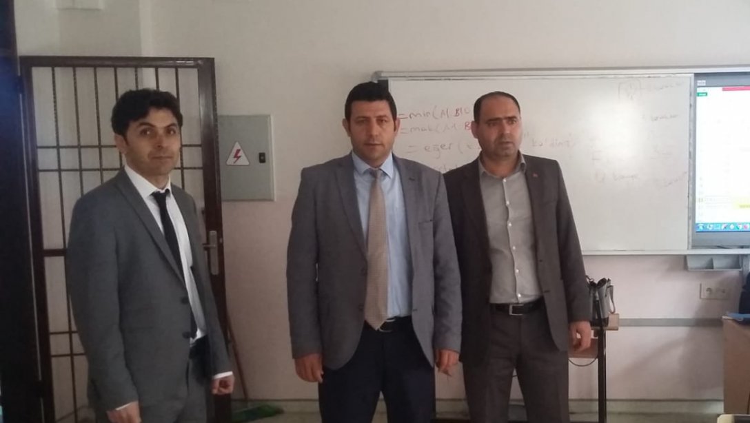 Şube Müdürlerimizden Abdurrahman Alkan Ortaokulu´na Ziyaret