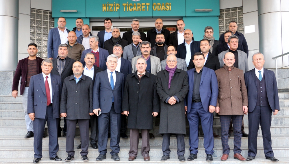 Nizip Belediye Başkan Adayı Mehmet Aslan’dan NTO’ya Ziyaret