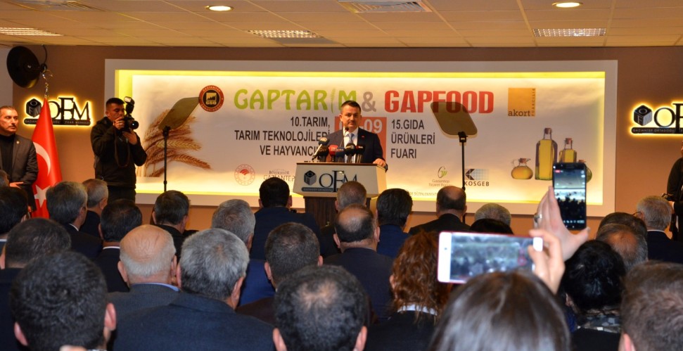 Gaptarim gapfood gida fuari açiliş törenine katildik