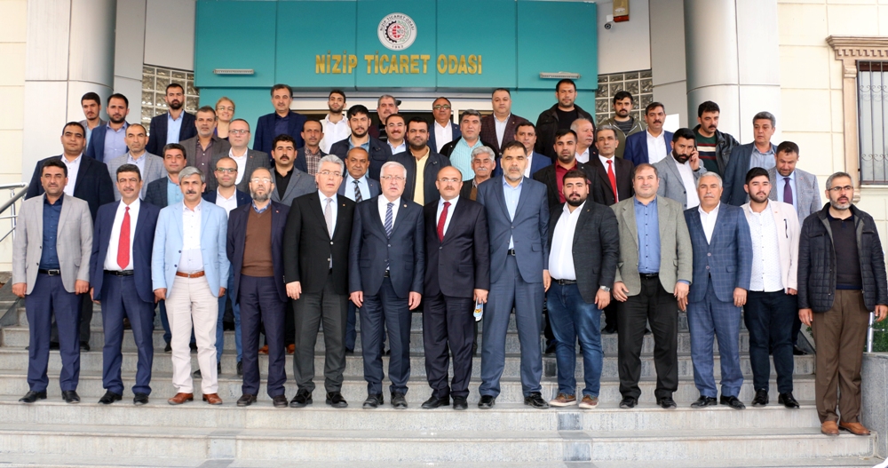 Nizip Belediye Başkan Adayı Mehmet Sarı'dan NTO’ya Ziyaret