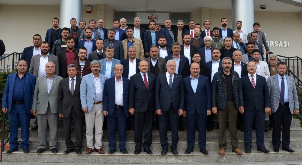 Ak parti nizip belediye başkan adayi mehmet sari dan borsamiza ziyaret