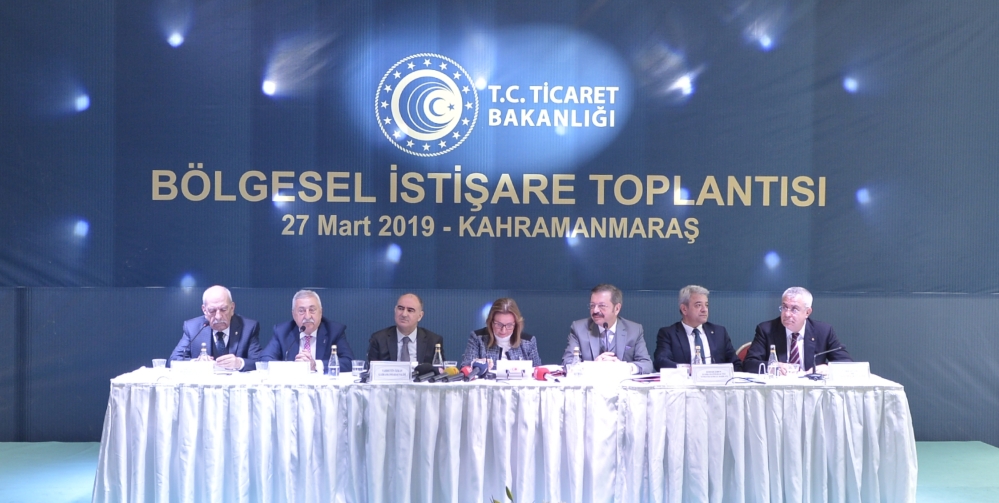 Kahramanmaraşta düzenlenen bölgesel istişare toplantisina katildik