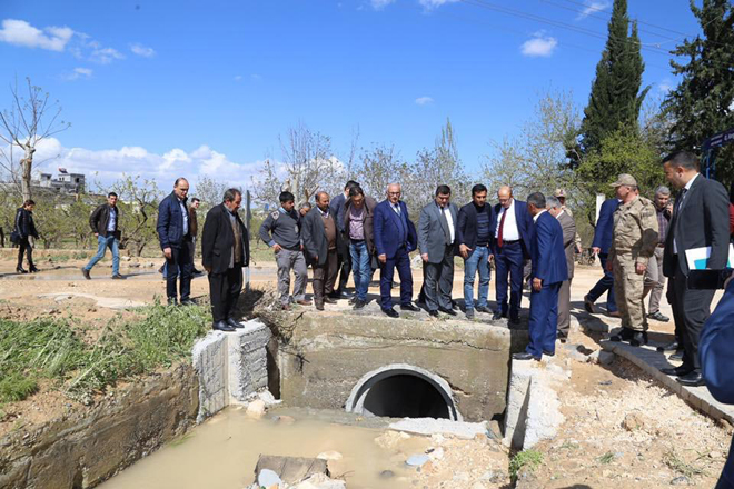 Kaymakam ve belediye başkani ndan inceleme