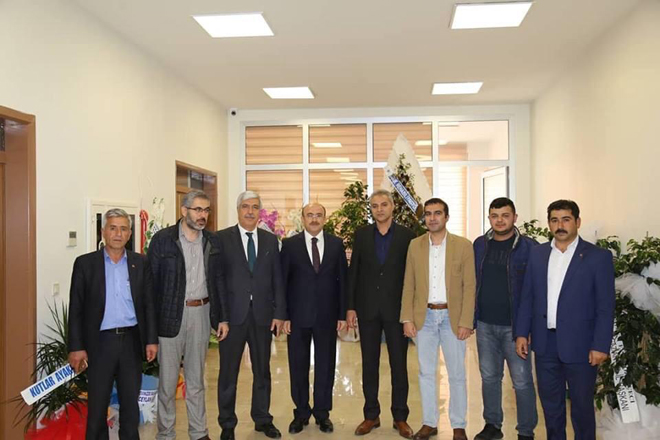 Birecik baraj müdüründen mehmet sariya ziyaret