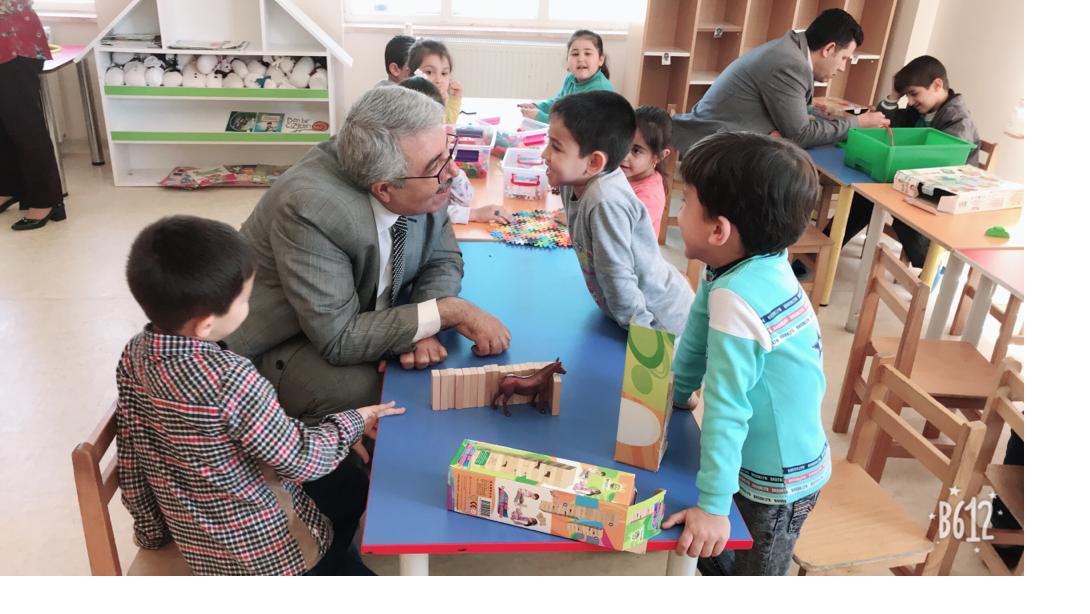 İlçe Milli Eğitim Müdürümüz Cengiz GÜNDEŞ´ten Dr.Nilüfer Mustafa Özyurt Anaokulu´na Z
