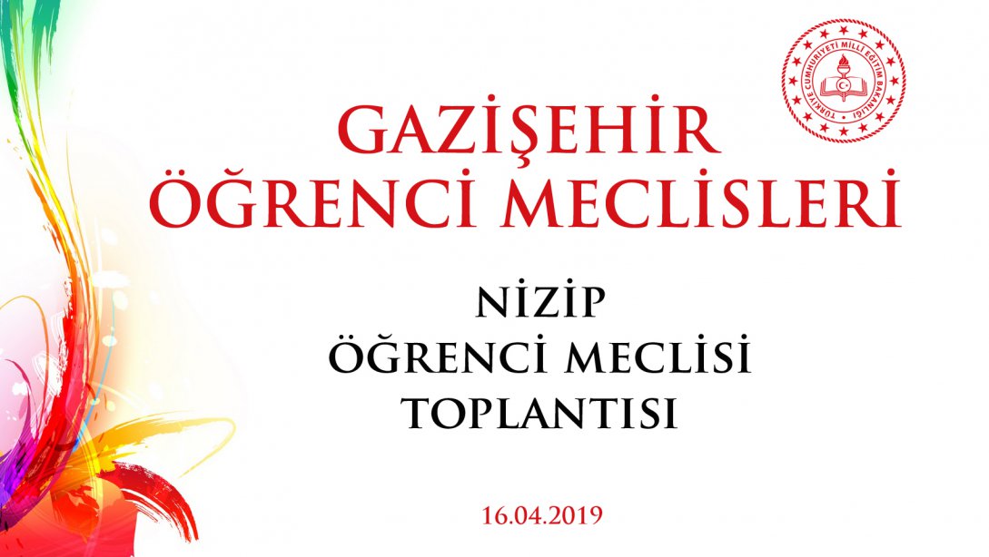 Gazişehir Okul Meclisleri Projesi, Nizip İlçe Meclisi Toplantısı Gerçekleştirildi