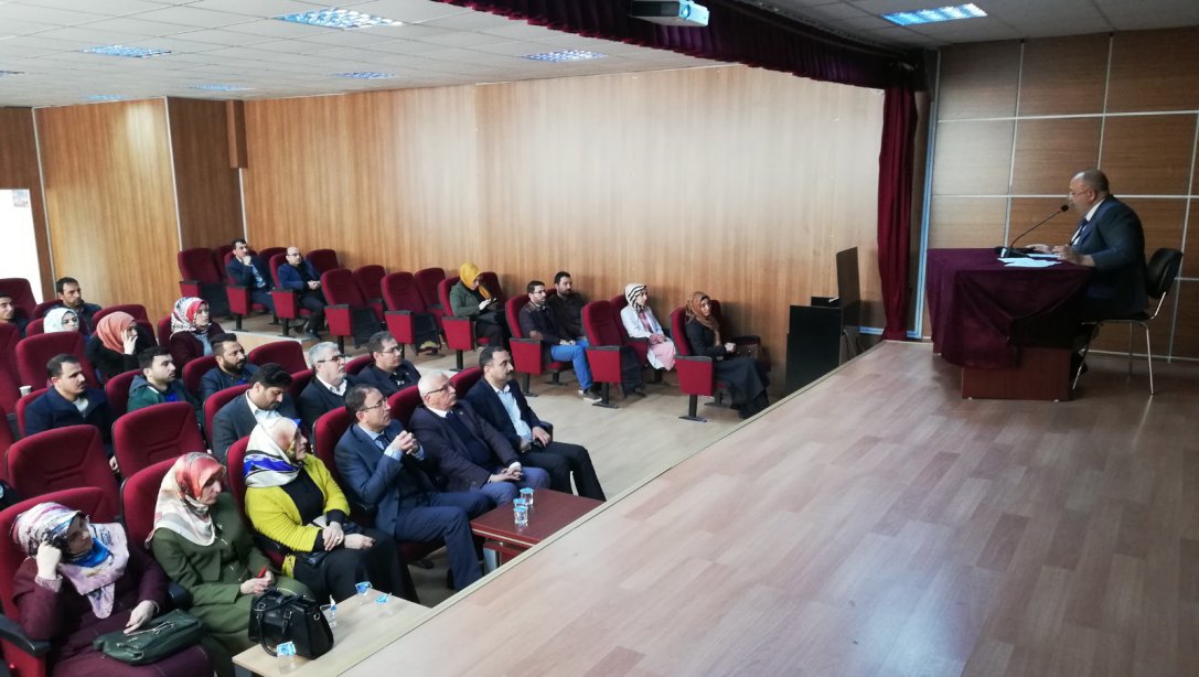 İmam hatip okullarımız YÖGEP ve DÖGEP kapsamında Nisan toplantısı gerçekleştirildi.