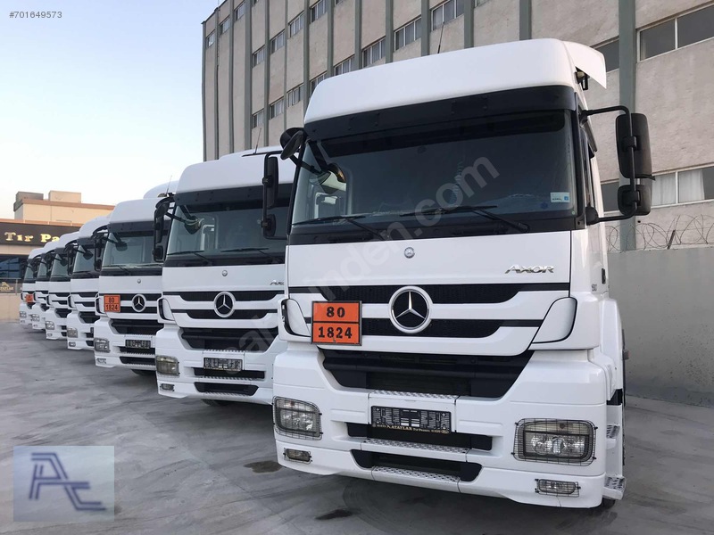 Ataylar tirdan 9 adet 2015 axor 1840 - roterdarli -tanker araci