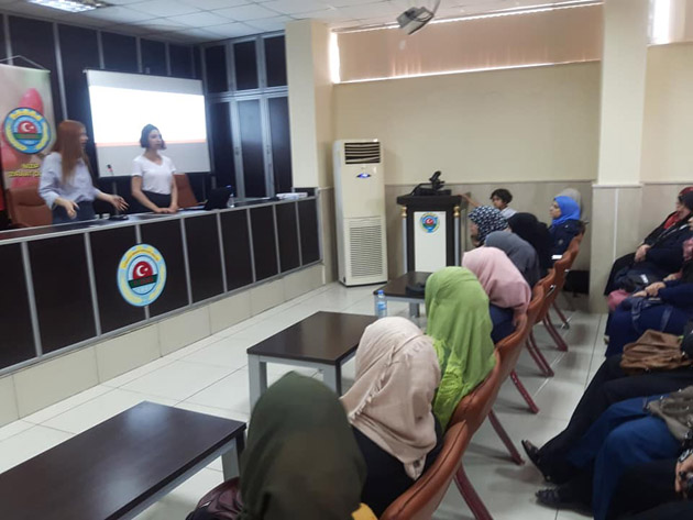 Ziraat odasinda dünya mülteciler günü etkinliği