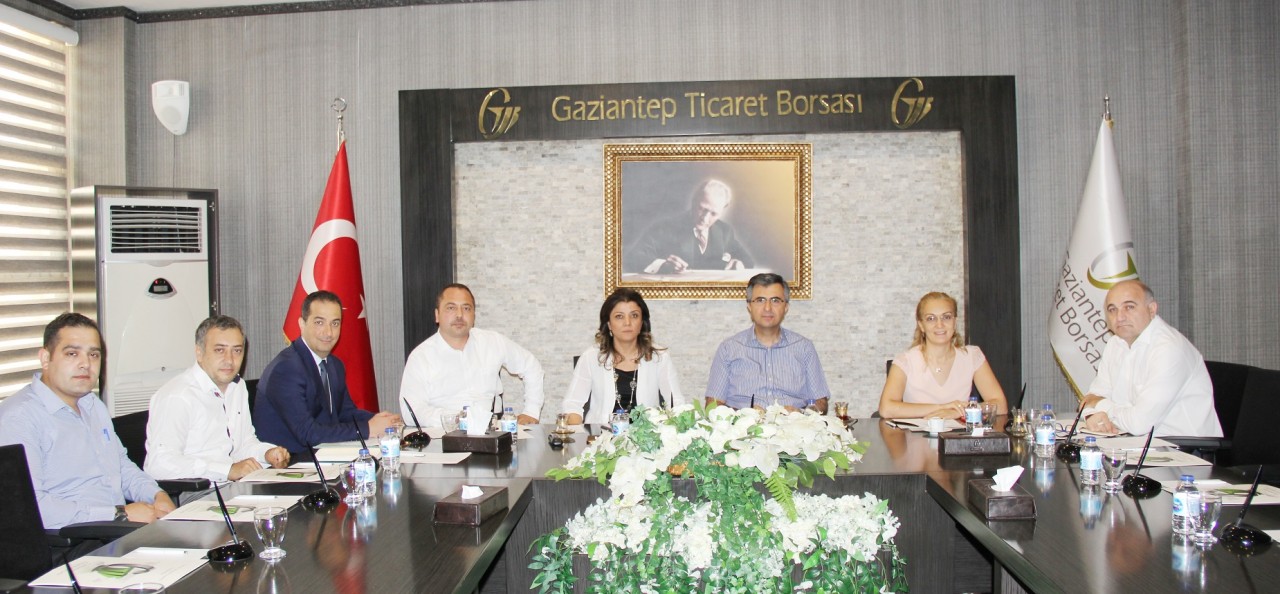 Gaziantep oda ve borsa genel sekreterleri gtb?de buluştu