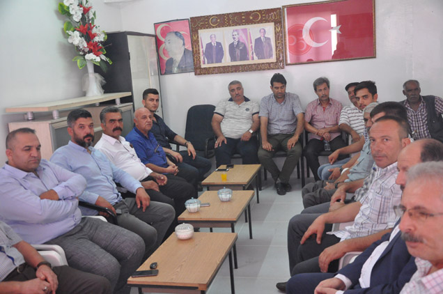Chp nizip ilçe teşkilatinda bayramlaşma