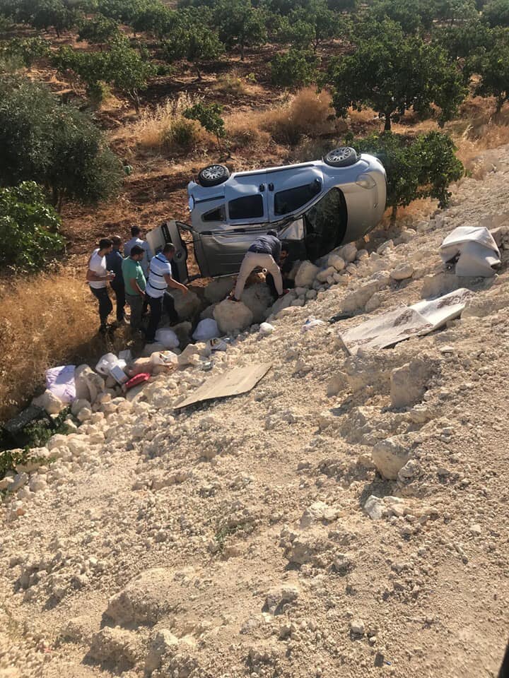 Nizip te kaza 1 yarali