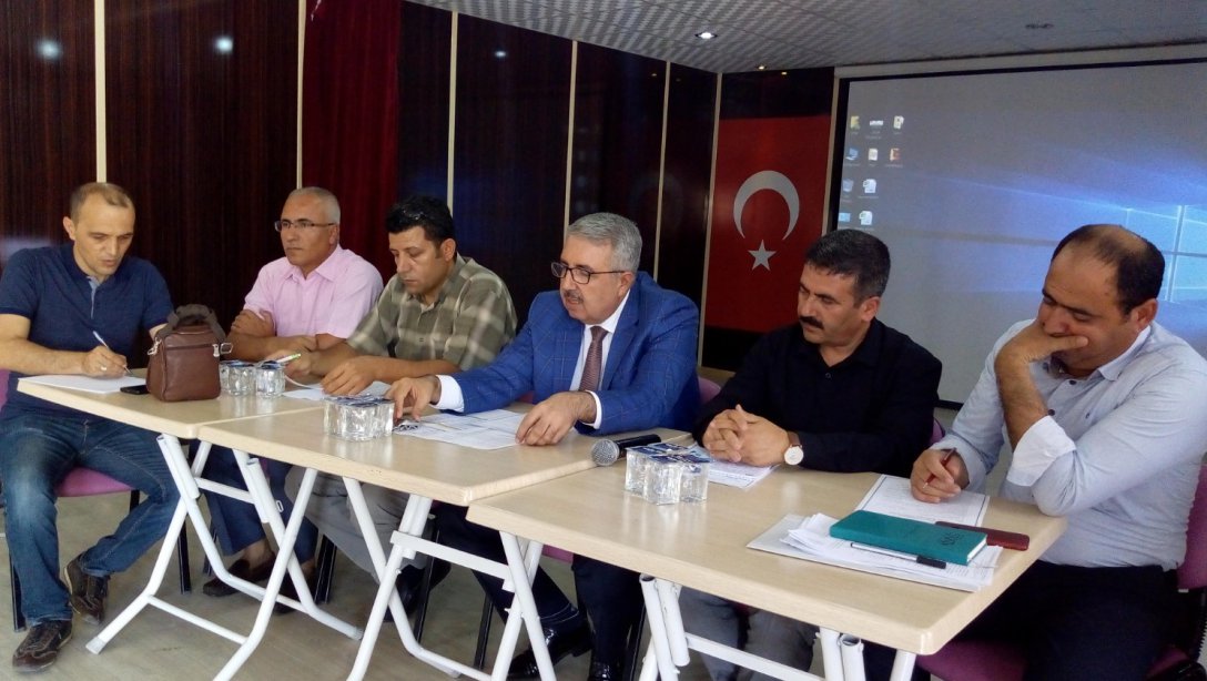 2019-2020 Eğitim-Öğretim Yılı Sene Başı Müdürler Toplantısı Gerçekleştirildi
